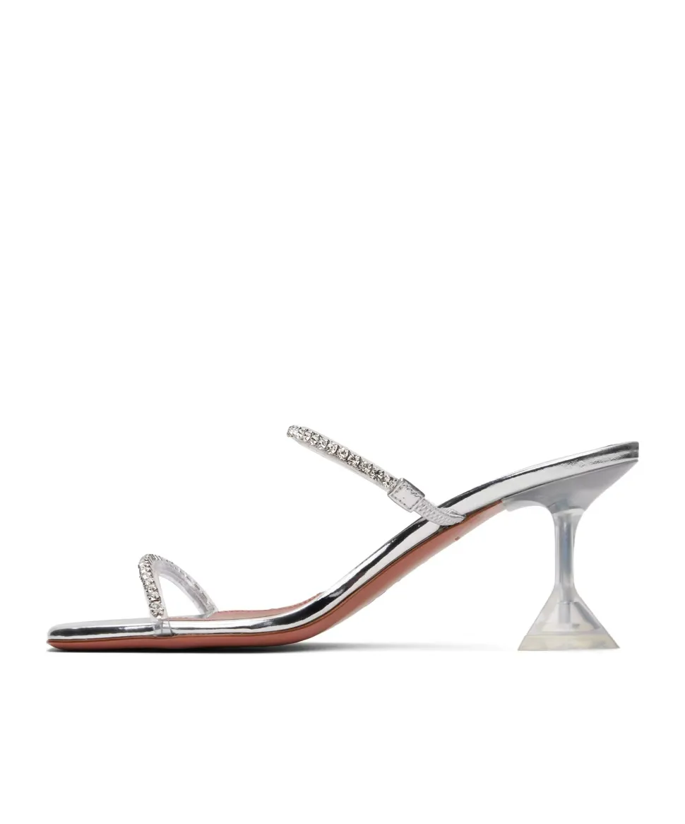 Gilda Glass 70 High-Heeled Sandals