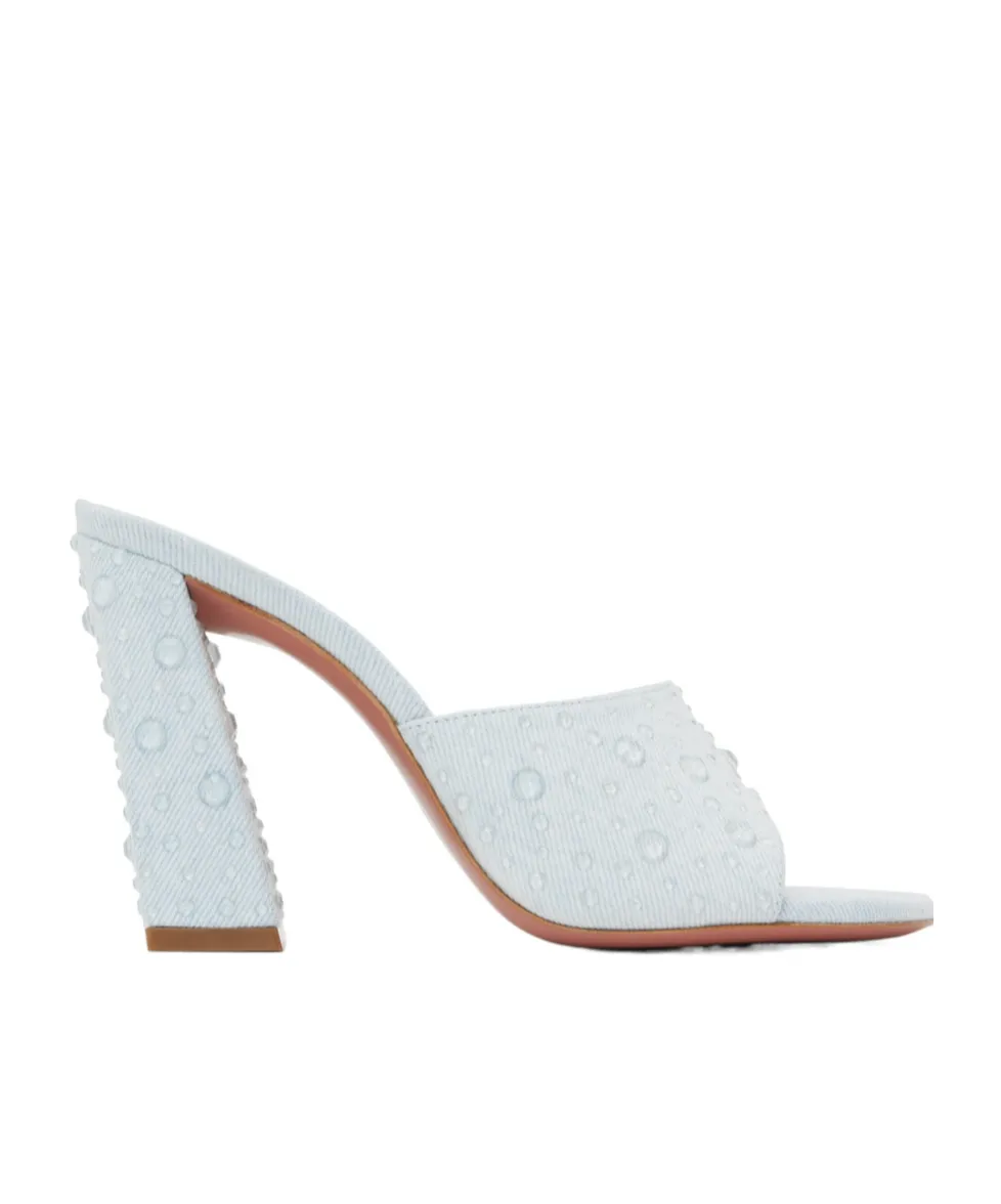 Brigitte Crystal Decal High-Heeled Sandals