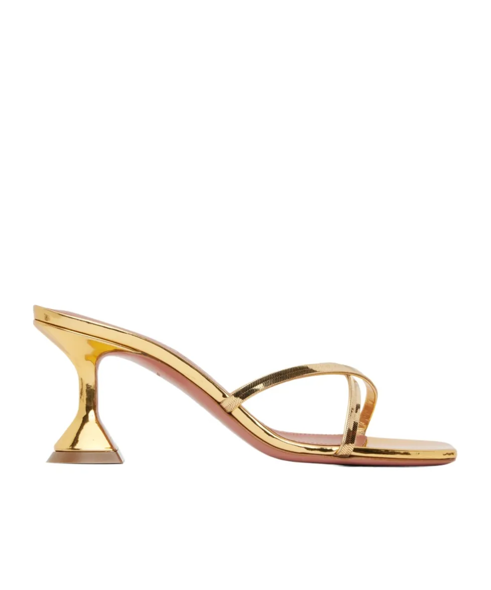 Henson Cross-Chain High-Heeled Sandals