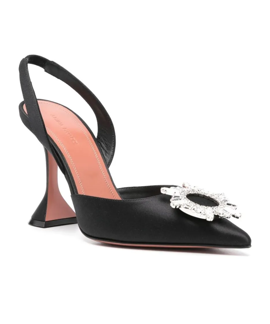 Open-Heeled High Heels
