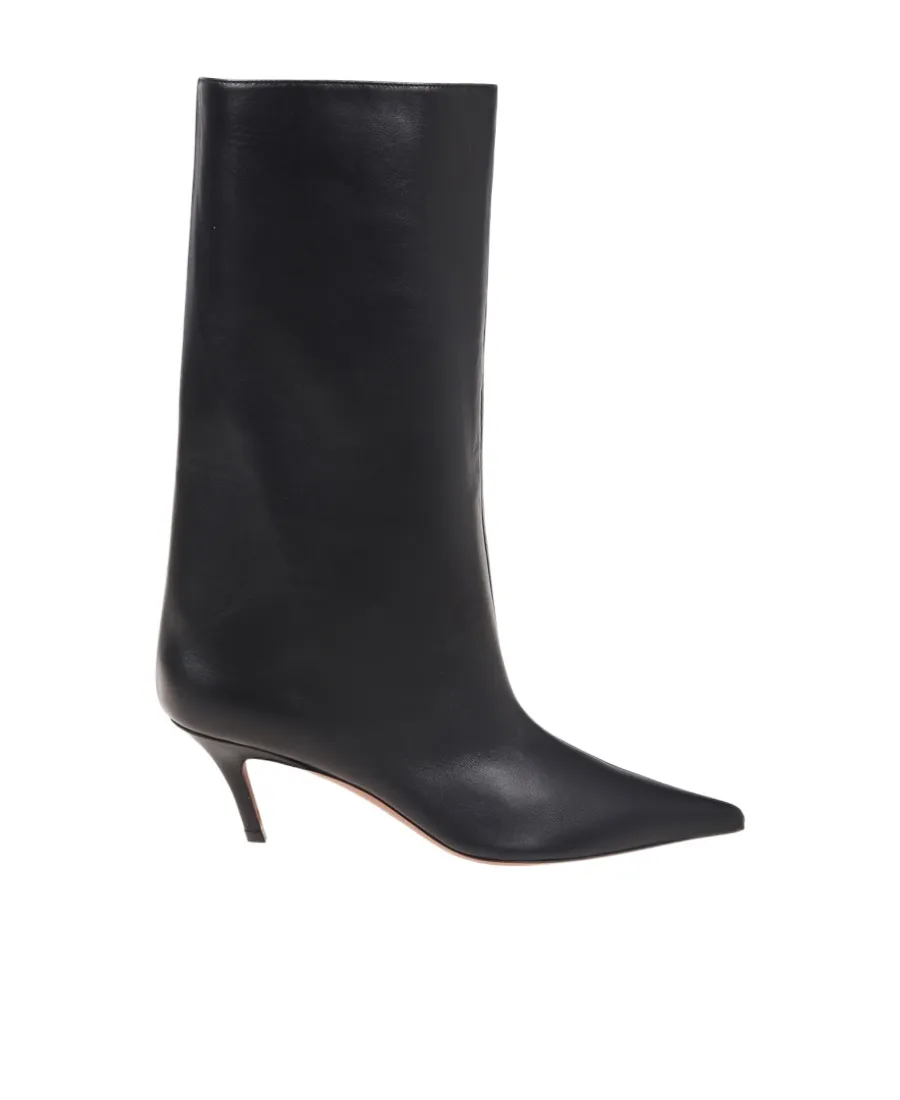 Pointed Short Boots