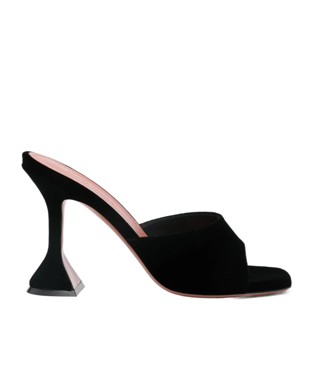 Lupita Slipper Velvet Sandals