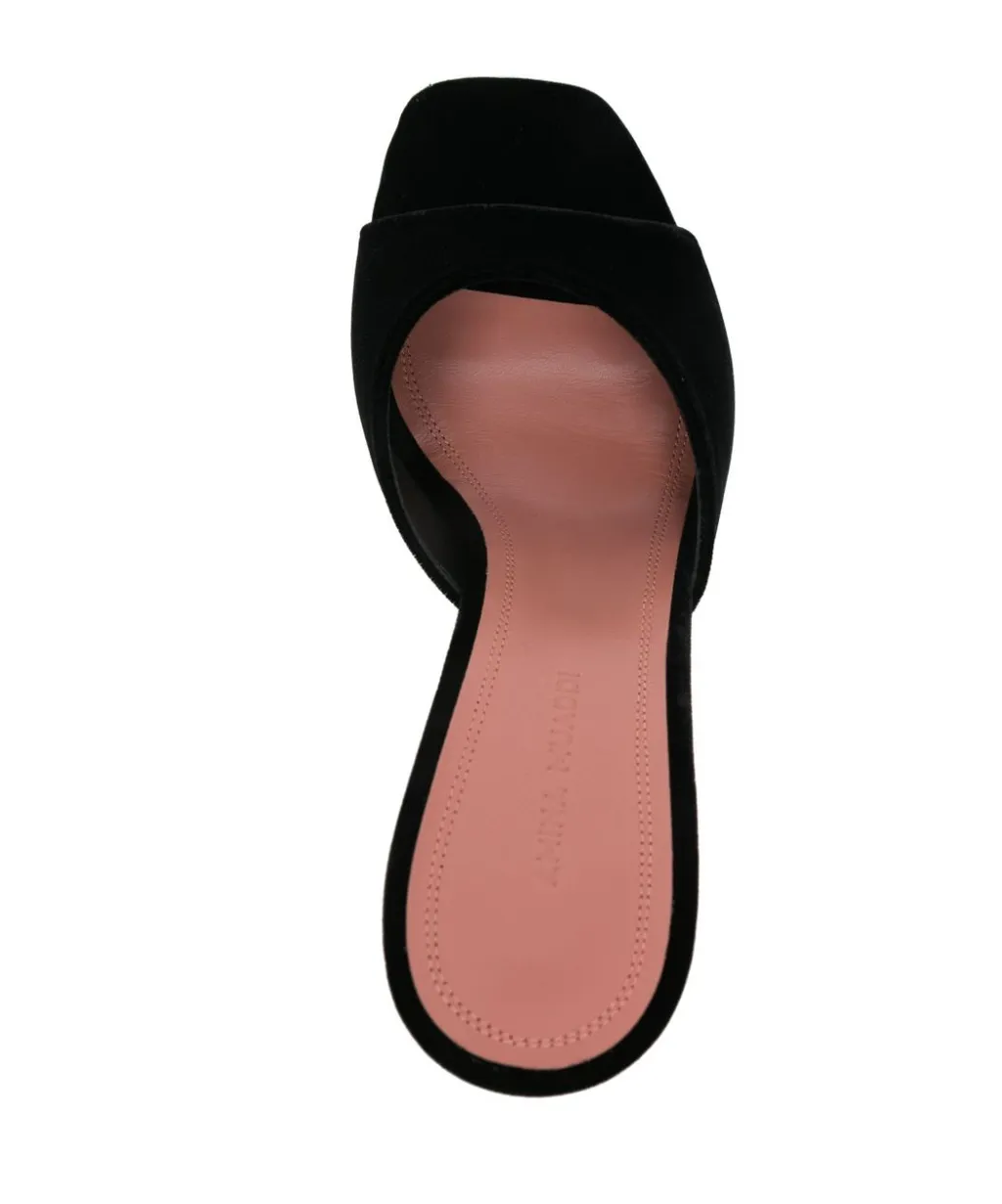 Lupita Slipper Velvet Sandals