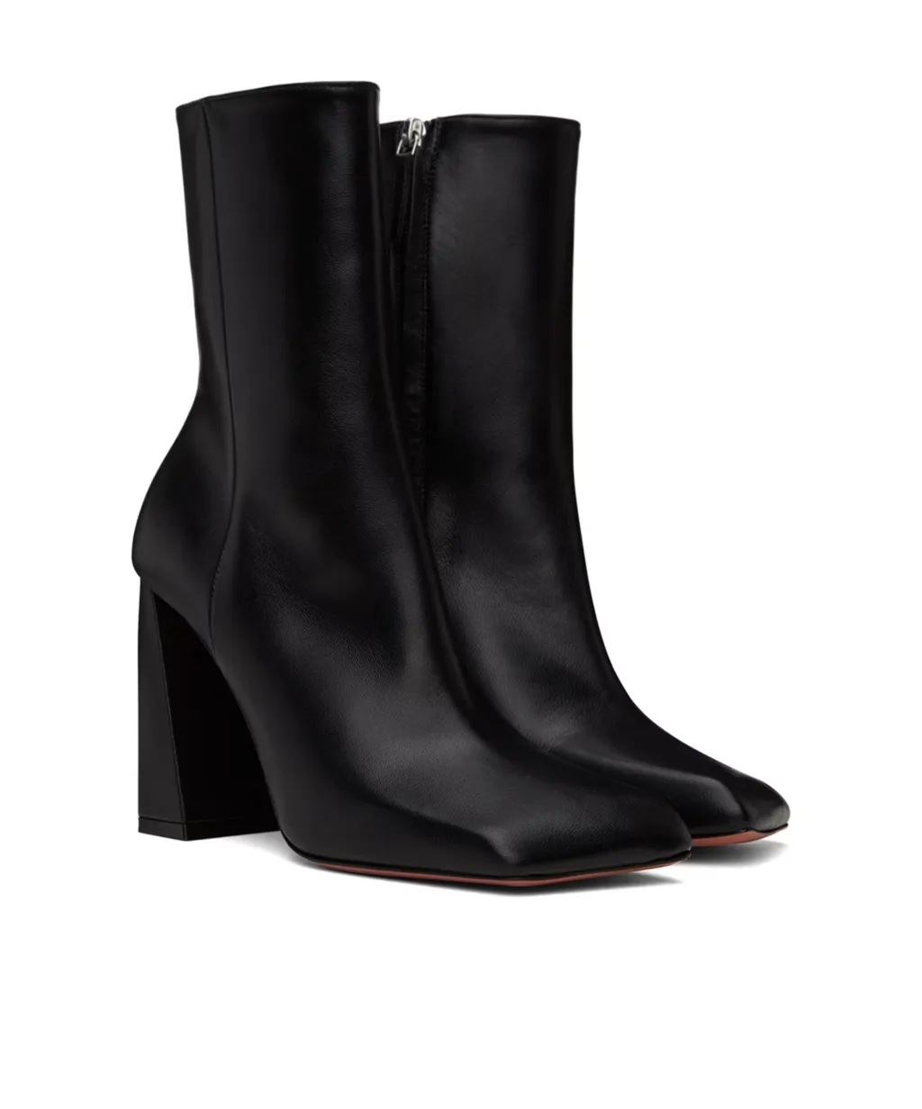 Marine Zipper Short Boots