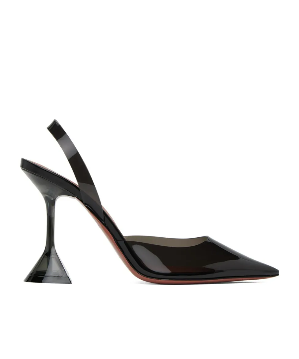 Holli Glass Sling Pumps