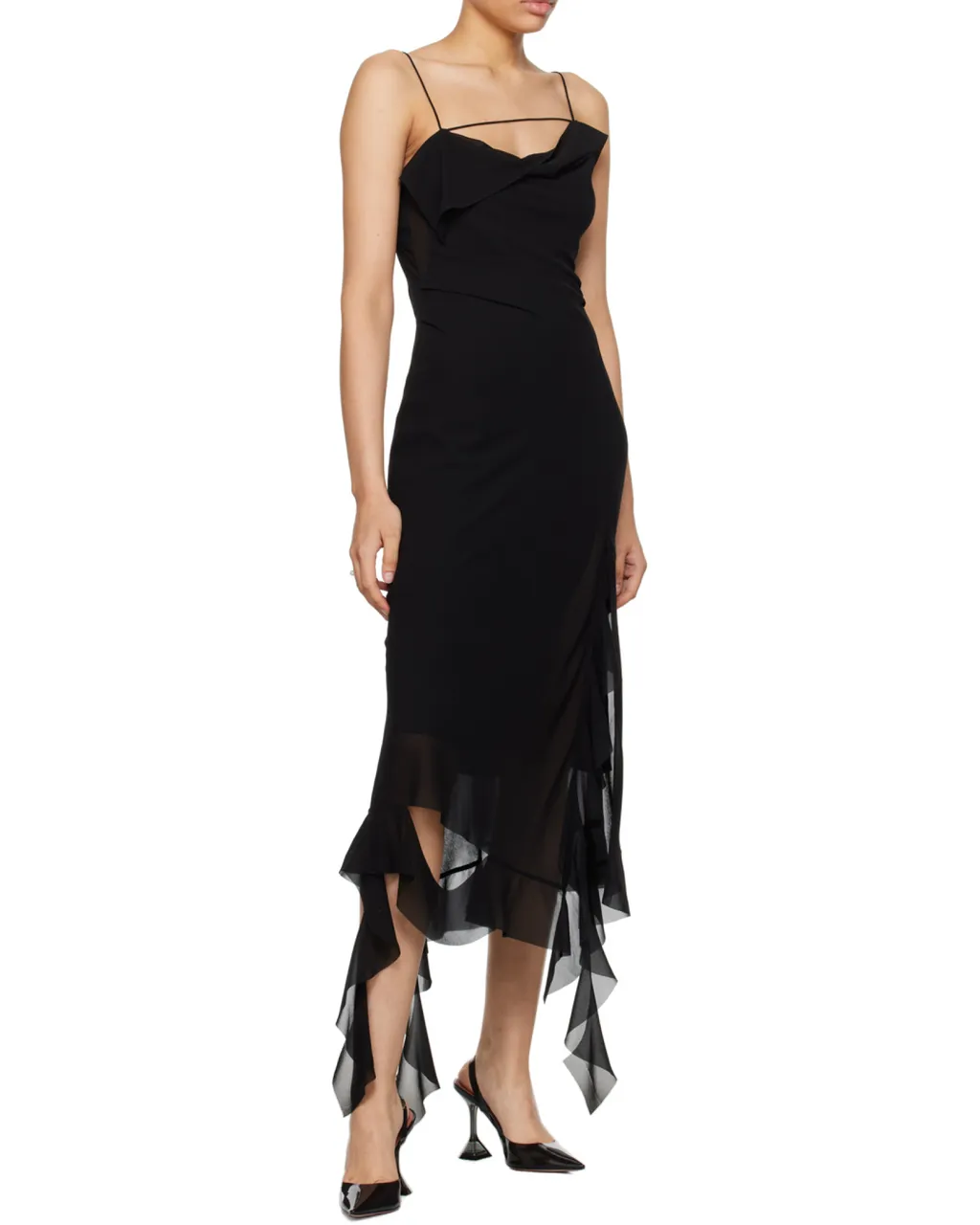 Holli Glass Sling Pumps