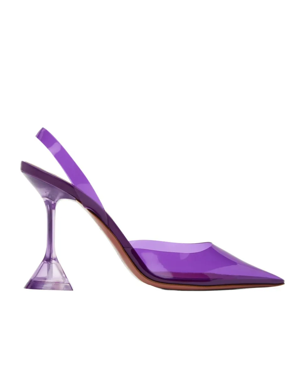 Hollie Glass Sling Pumps