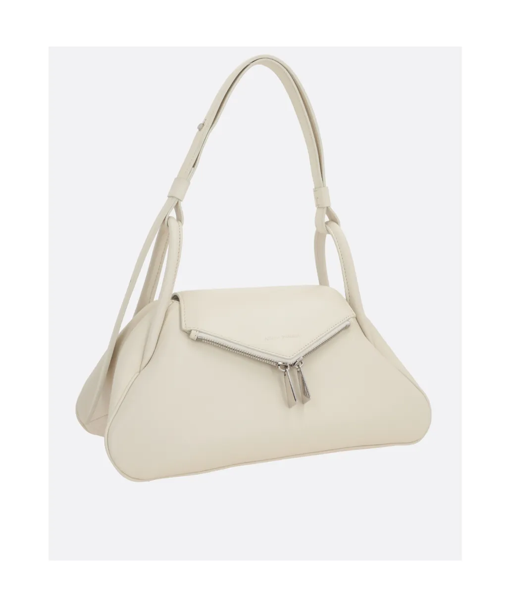 Flip Zipper Shoulder Bag