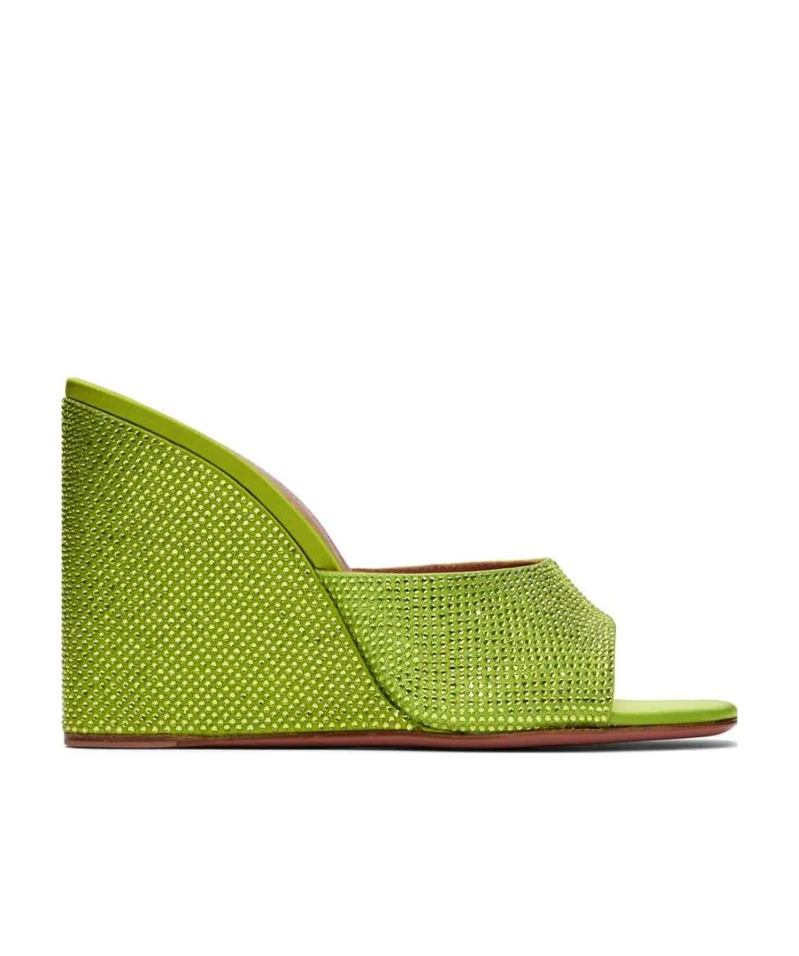 Silk Satin Wedges, 3