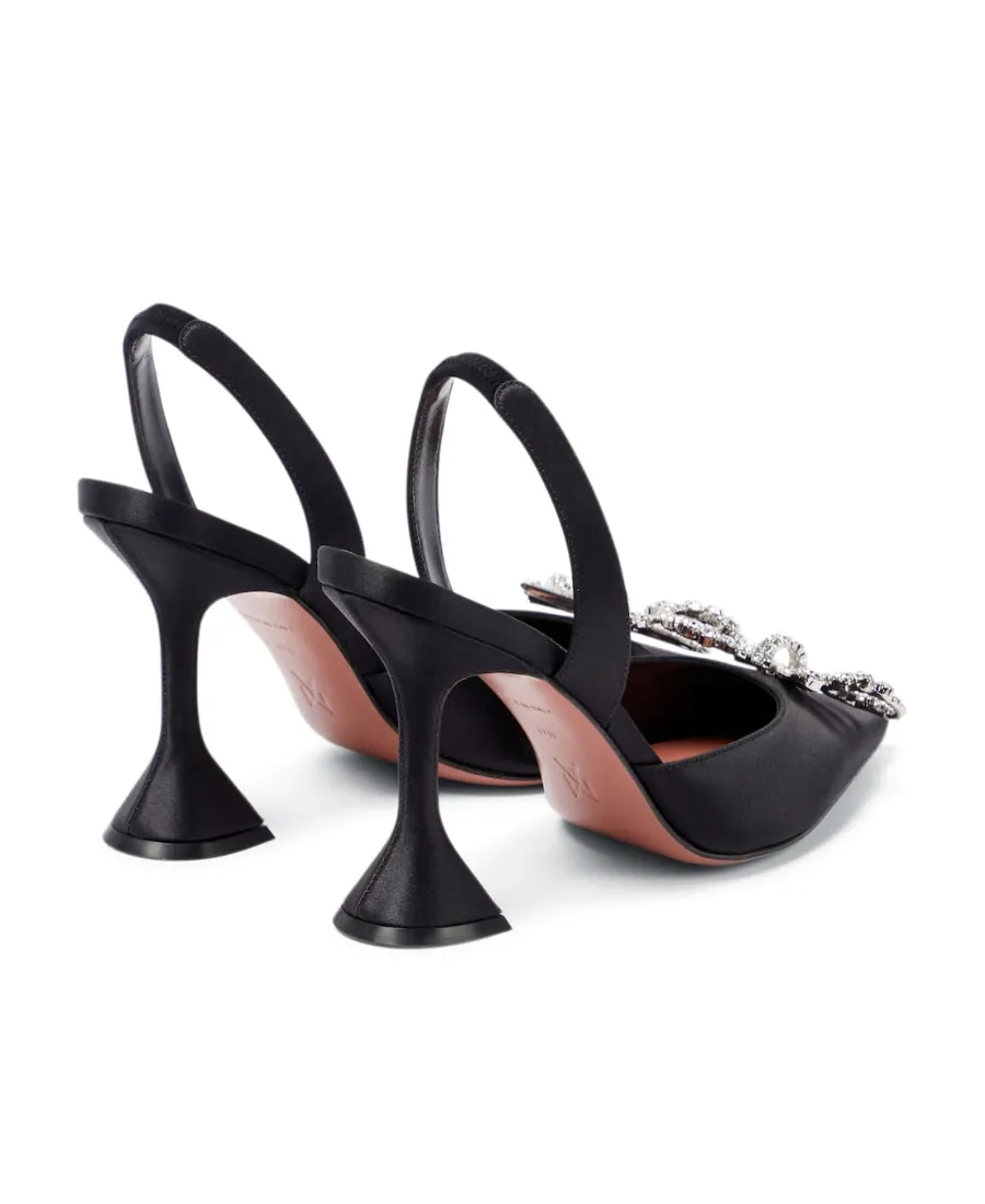 Rosie 95Mm Crystal-Embellished Pumps
