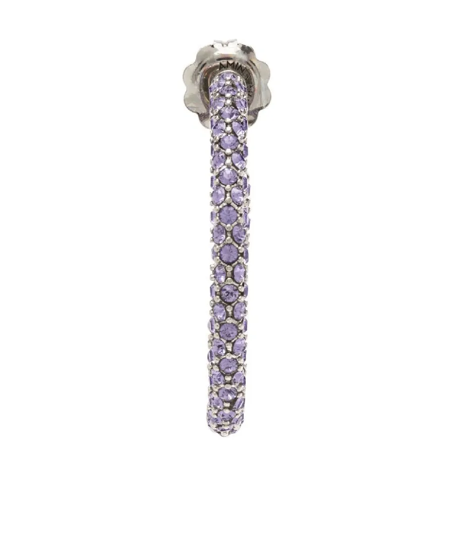 Cameron Crystal Hoop Earrings