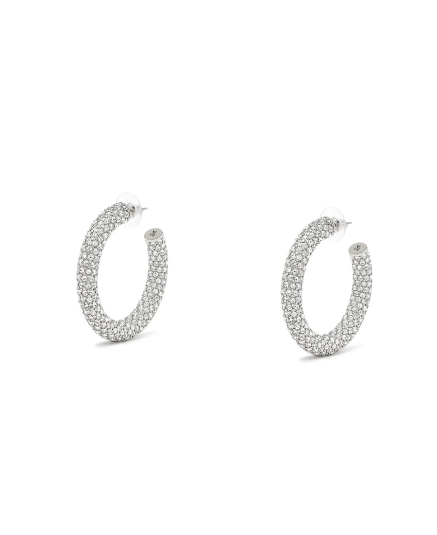 Texture Inlaid Medium Earrings