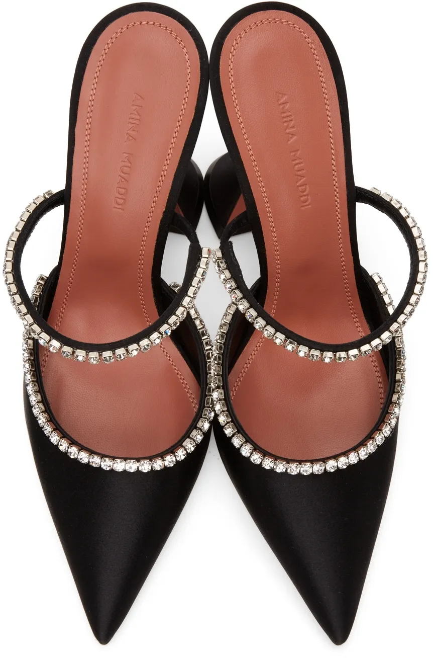 Logo Pointed High Heels
