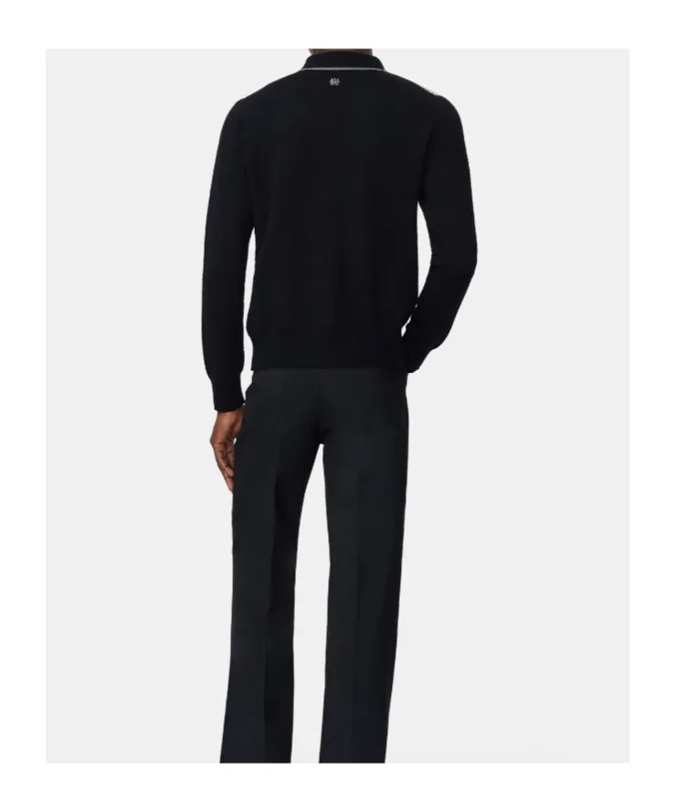 Crystal Long Sleeve Polo