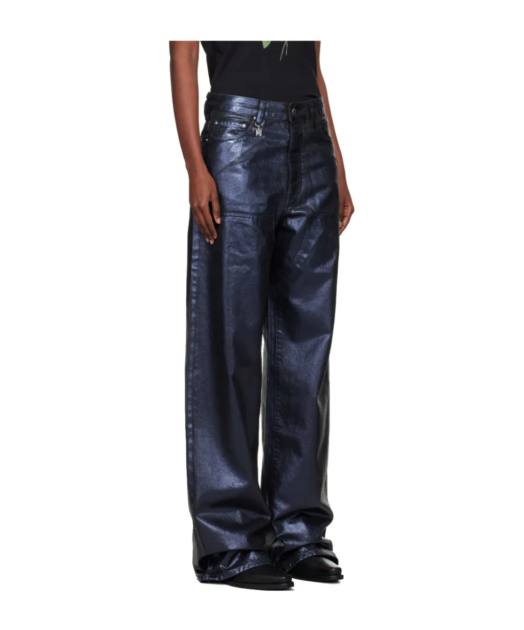 Coated Denim Carpenter Jeans