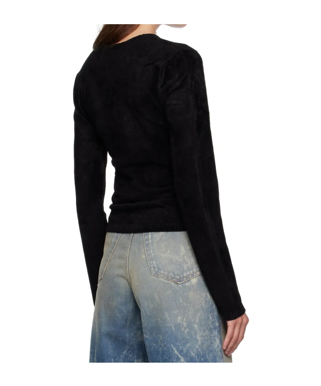 Velvet Long-Sleeved Top