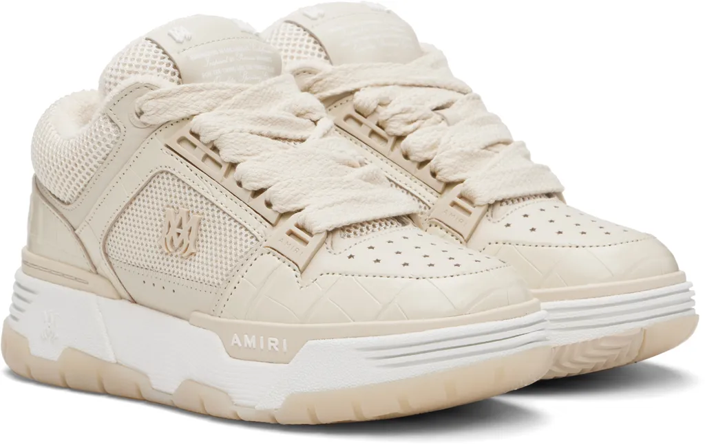 Croc Debossed Ma-1 Sneakers