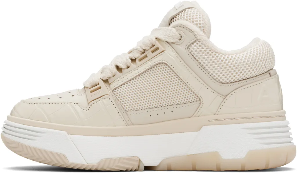 Croc Debossed Ma-1 Sneakers