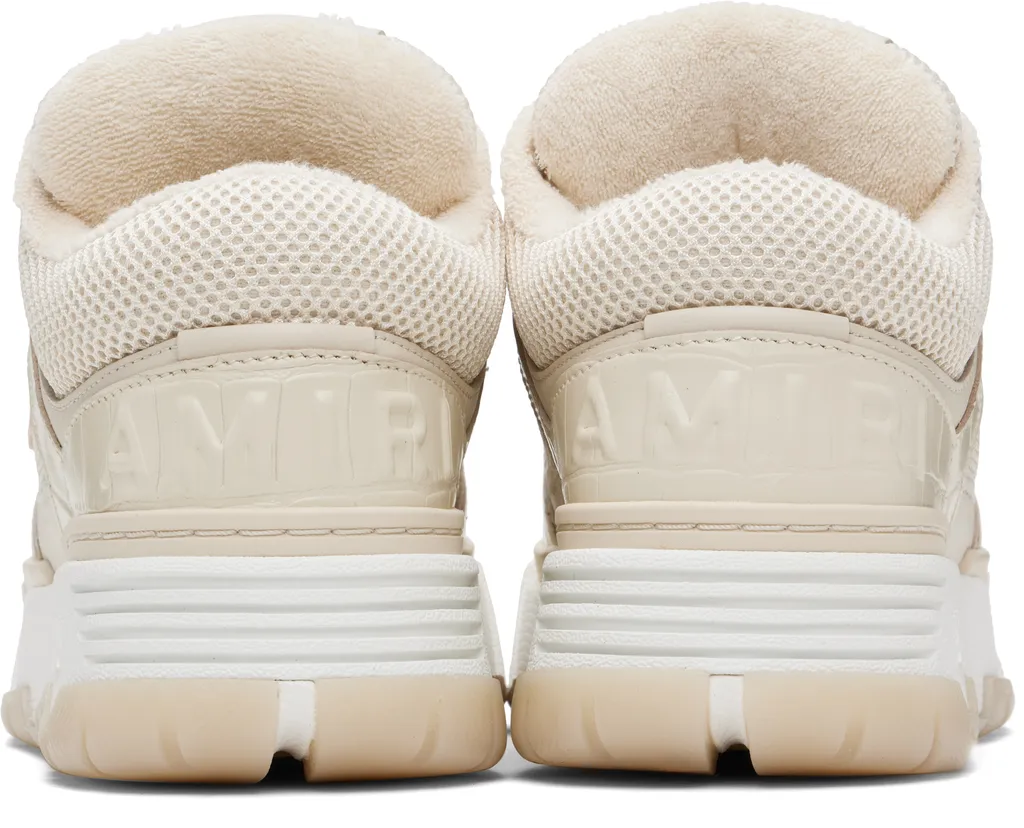 Croc Debossed Ma-1 Sneakers