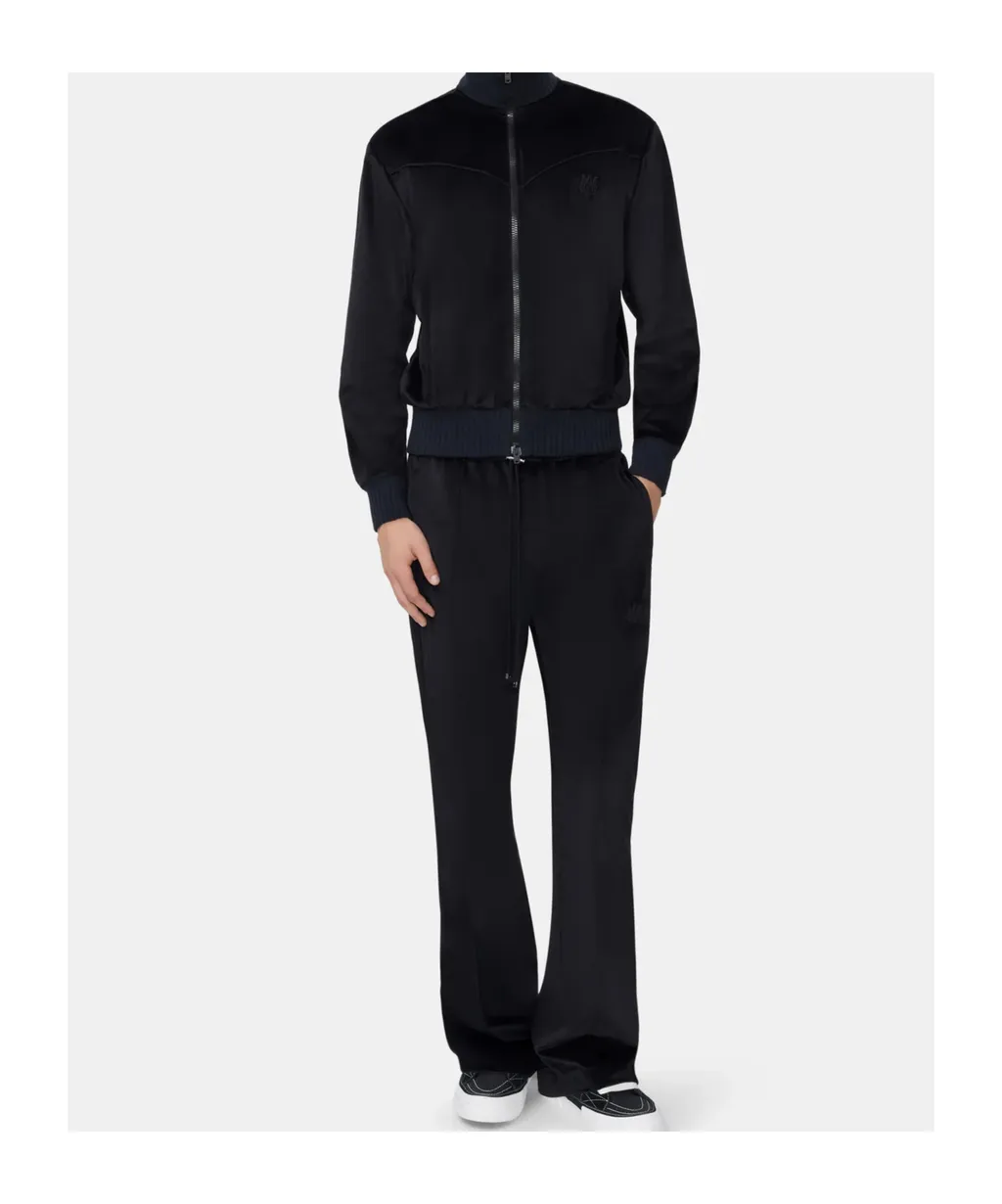 Velour Zip-Up Jacket