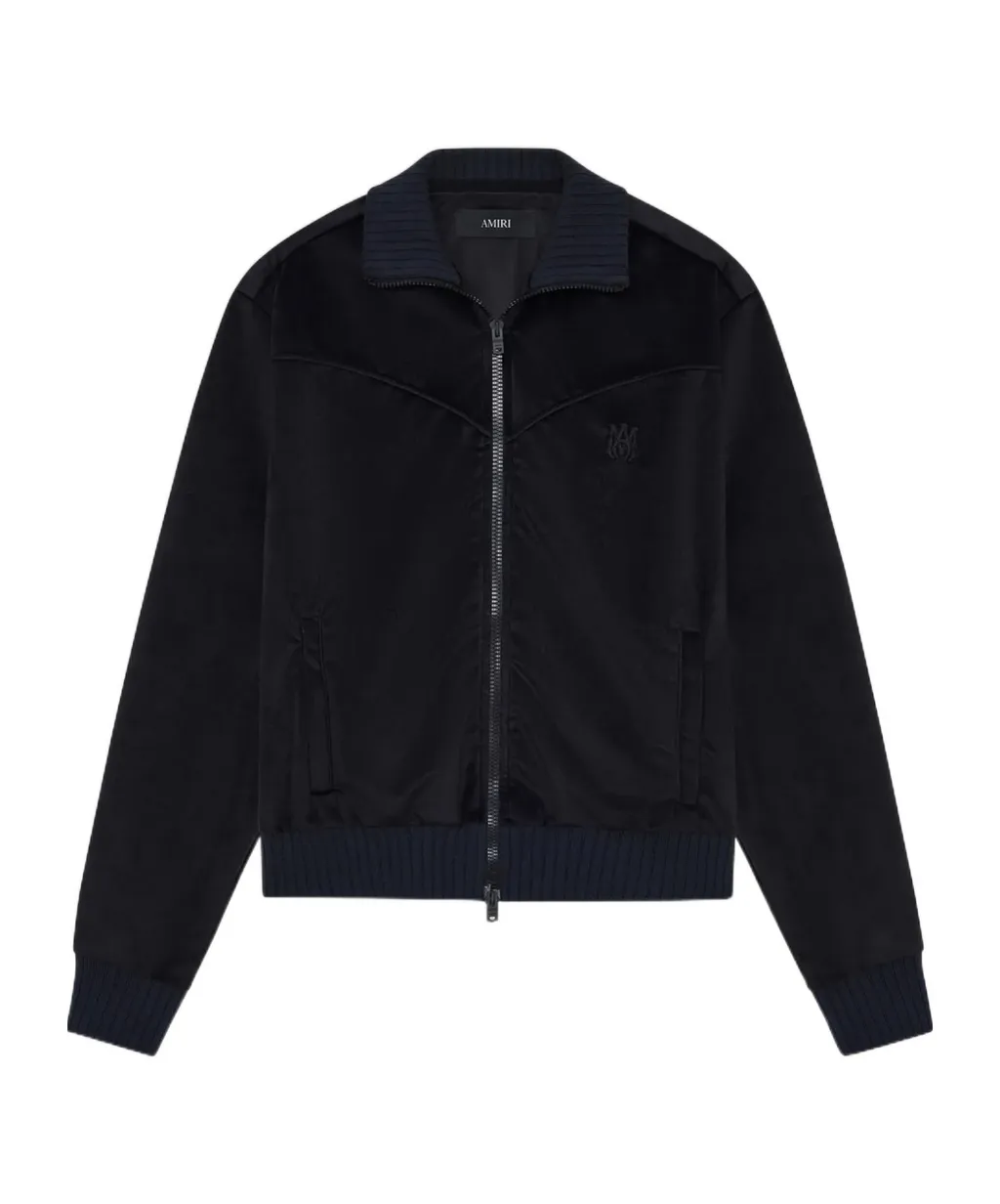 Velour Zip-Up Jacket