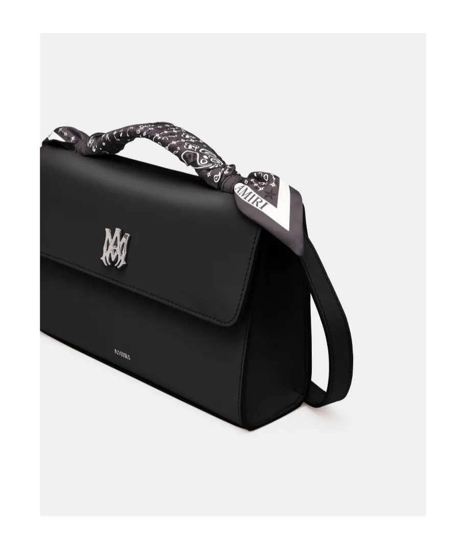Logo-Plaque Leather Tote Bag