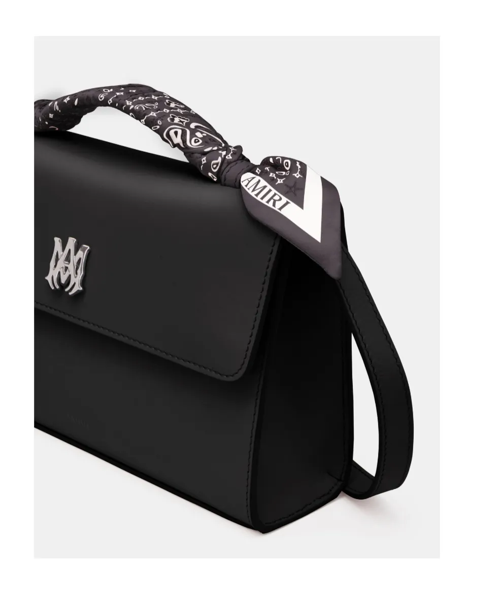Logo-Plaque Leather Tote Bag