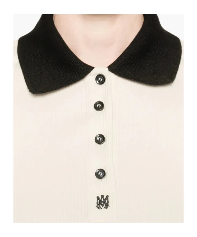 Long-Sleeved Polo Shirt