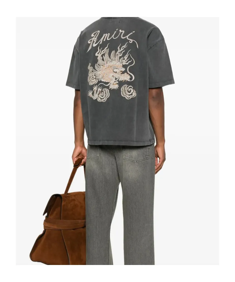 Dragon Embroidered T-Shirt
