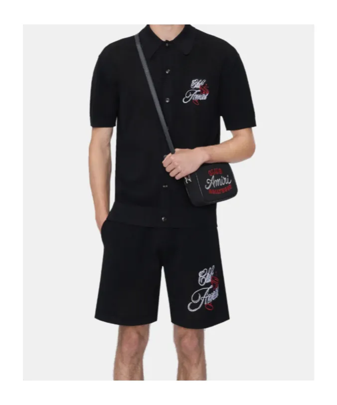 Club Amiri Crochet Shirt