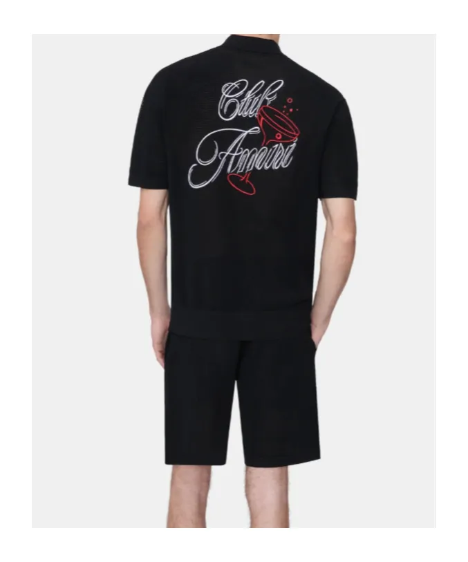 Club Amiri Crochet Shirt
