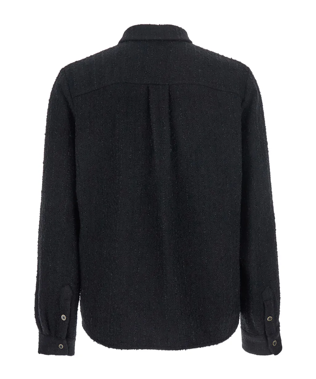 Long-Sleeved Shirt Jacket