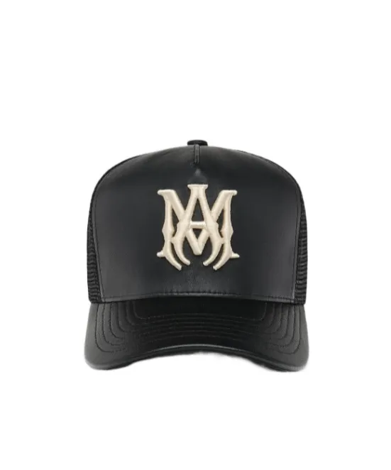 Leather Ma Trucker Hat