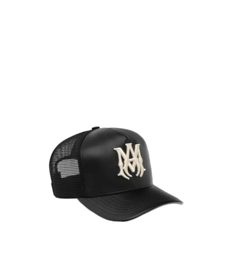 Leather Ma Trucker Hat