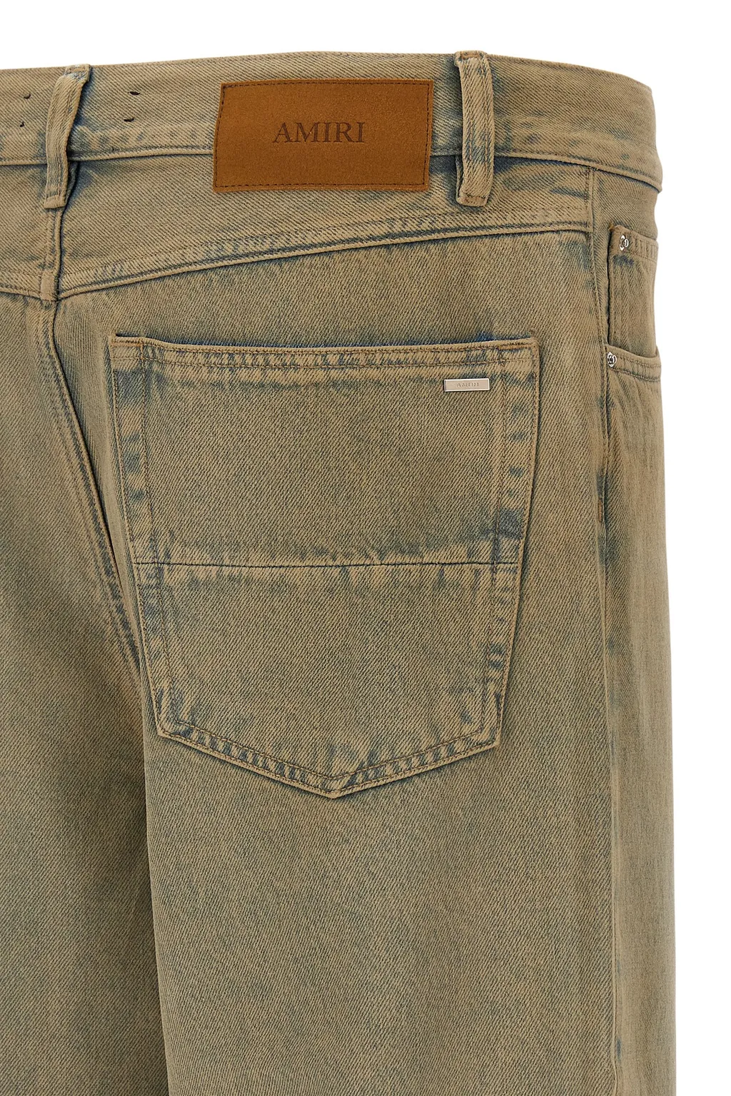 Belt Loop Denim Trousers
