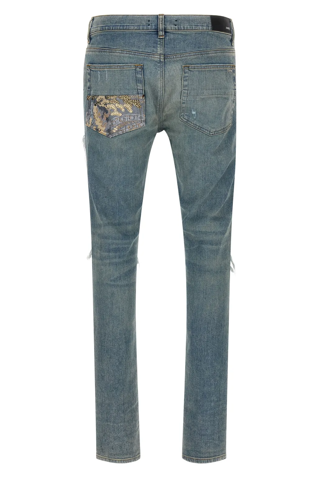 Belt Loop Denim Trousers