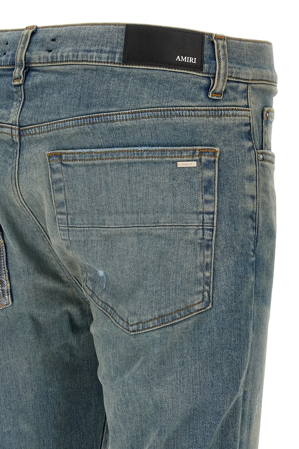 Belt Loop Denim Trousers