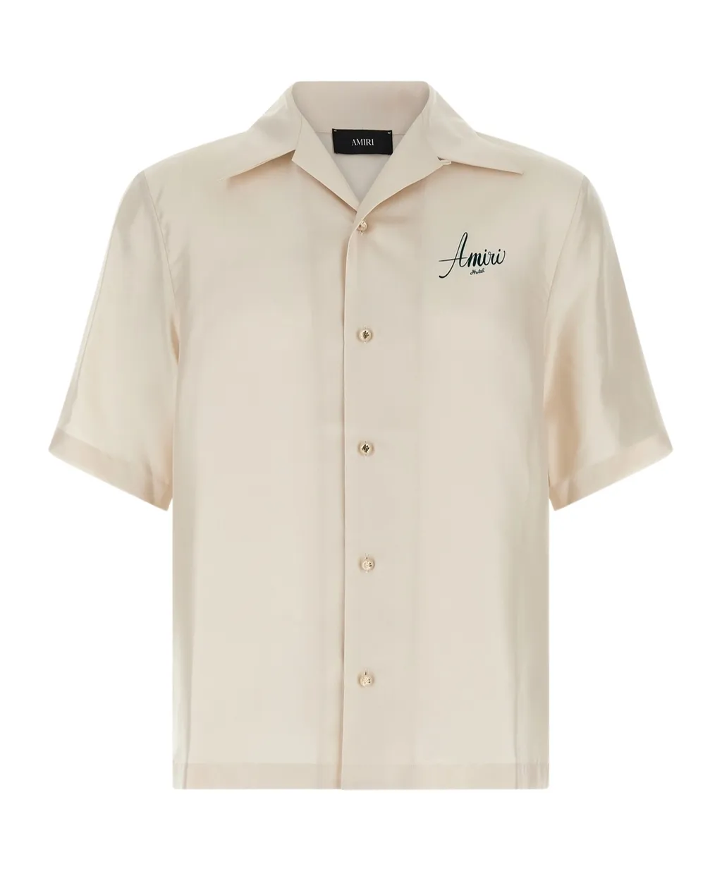Amiri Hotel Short Sleeve Shirt