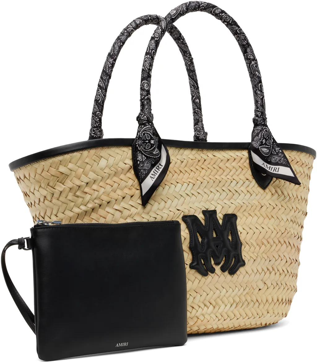 Ma Raffia Macro Tote