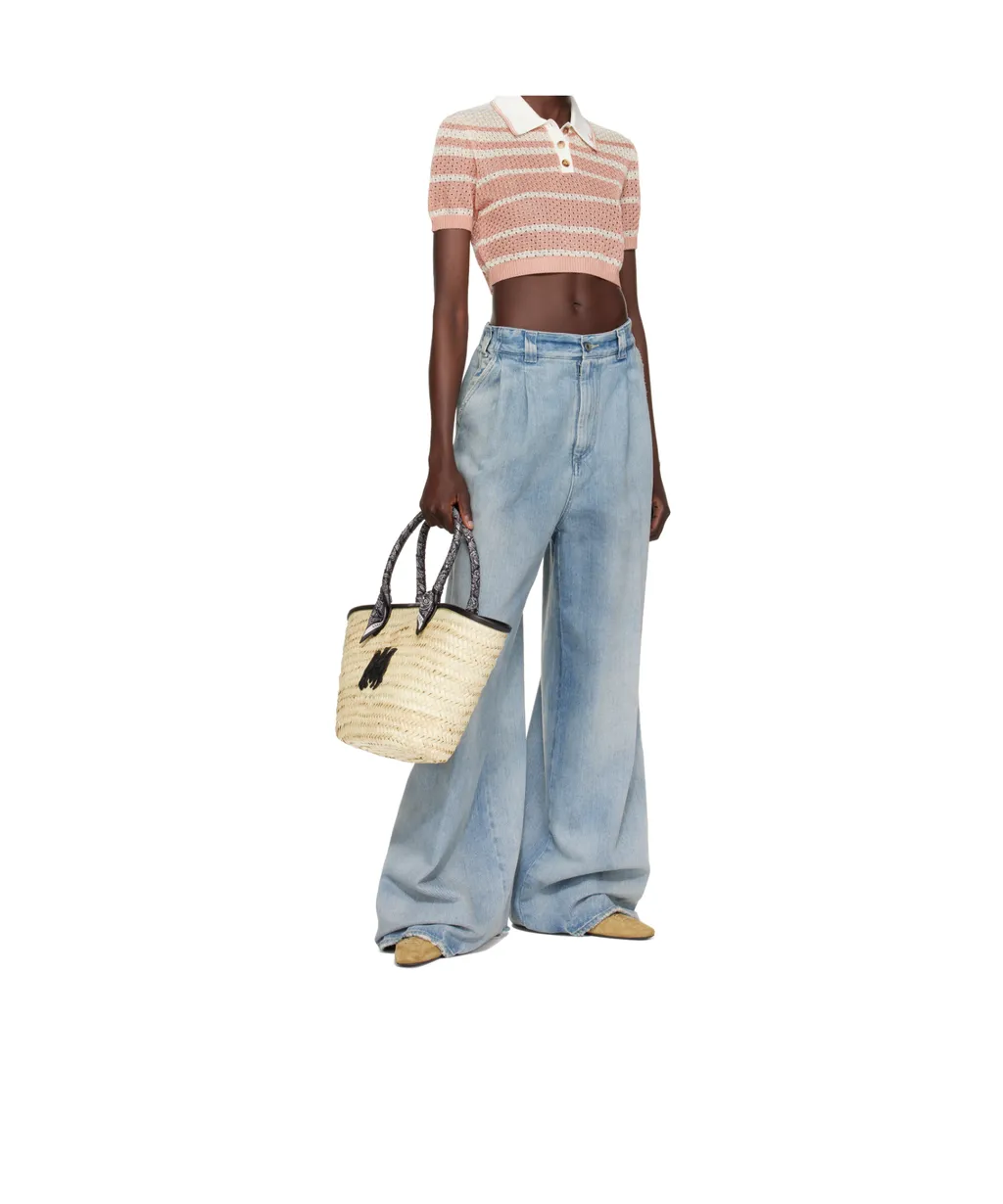 Ma Raffia Macro Tote