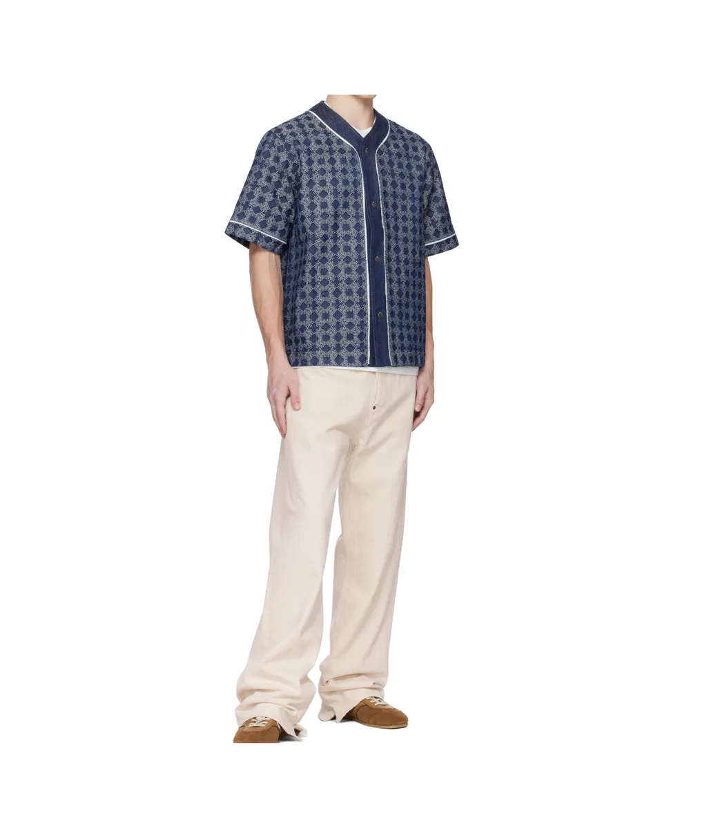 Ma Quad Baseball Denim Shirt