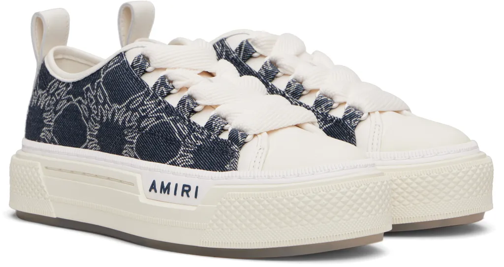 Ma Quad Denim Court Low Sneakers