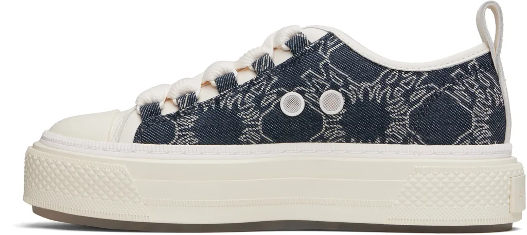 Ma Quad Denim Court Low Sneakers