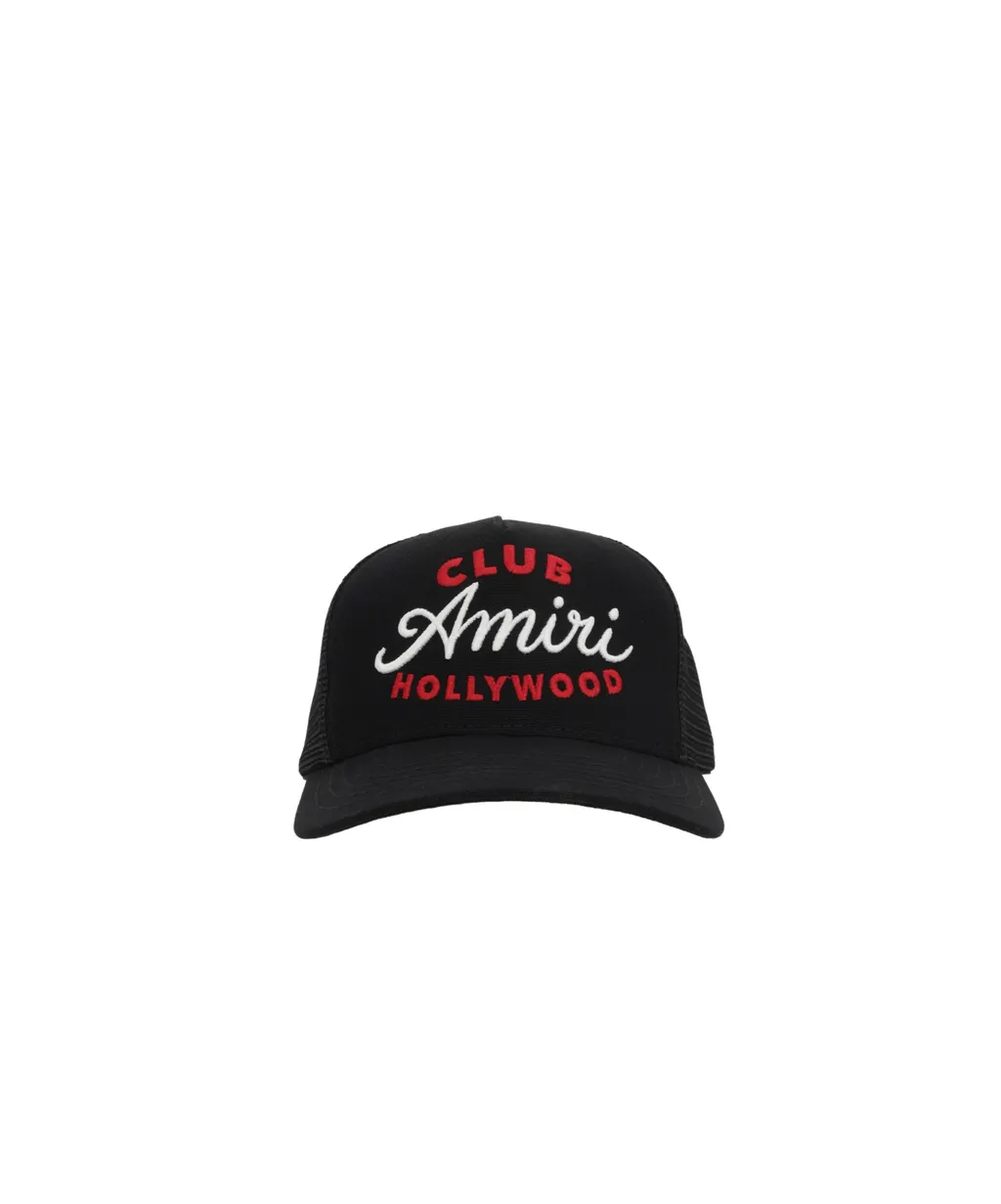 Club Amiri Embroidered Mesh Trucker Cap