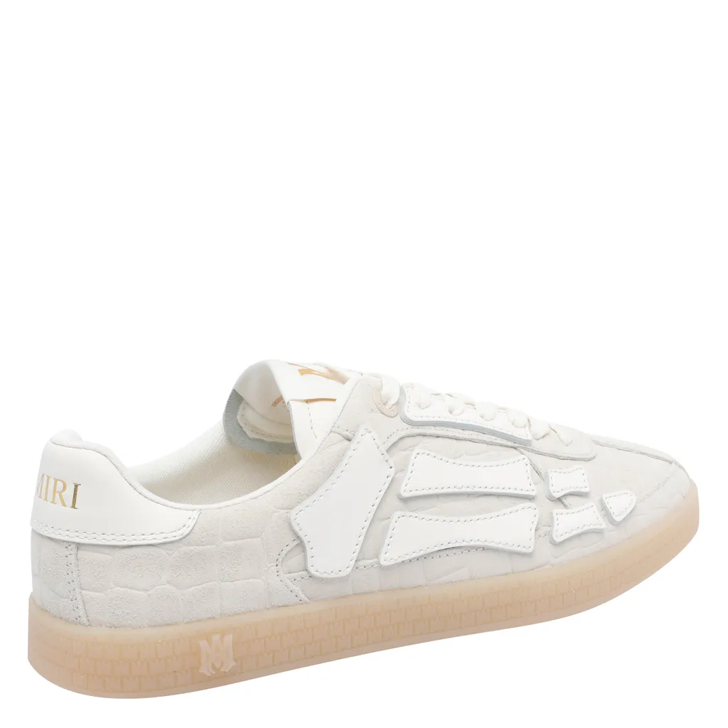 Round-Toe Low-Top Sneakers