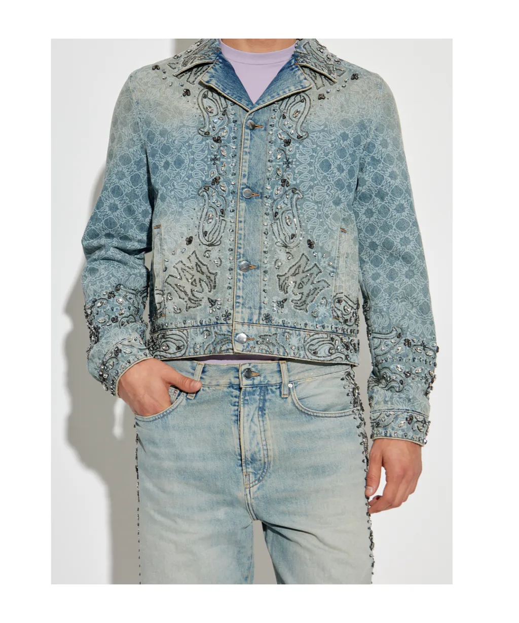 Embellished Paisley Jacket