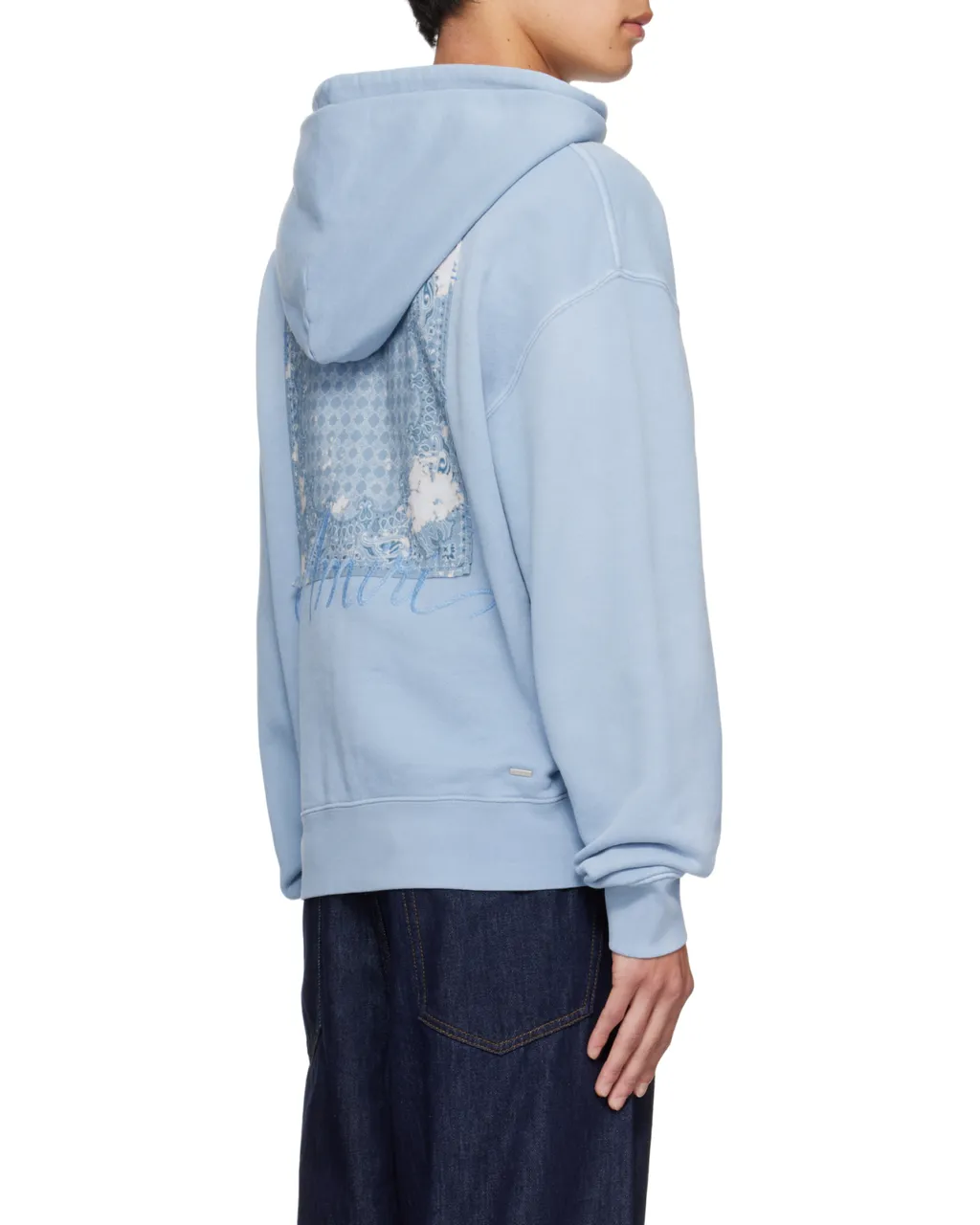 Embroidered-Logo Hoodie