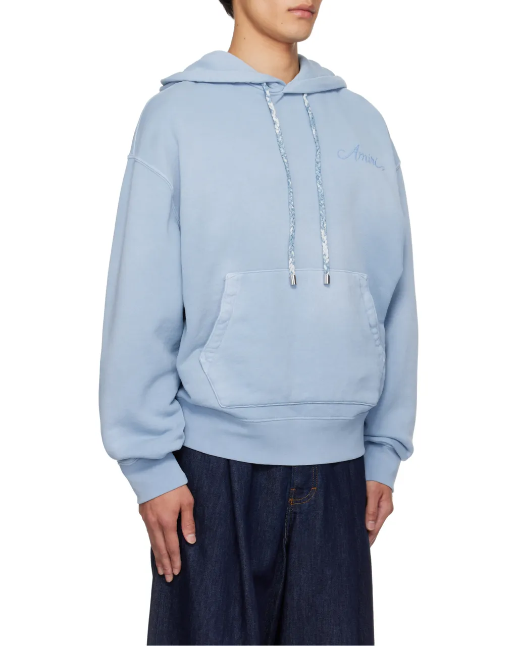 Embroidered-Logo Hoodie
