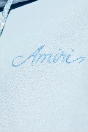 Embroidered-Logo Hoodie