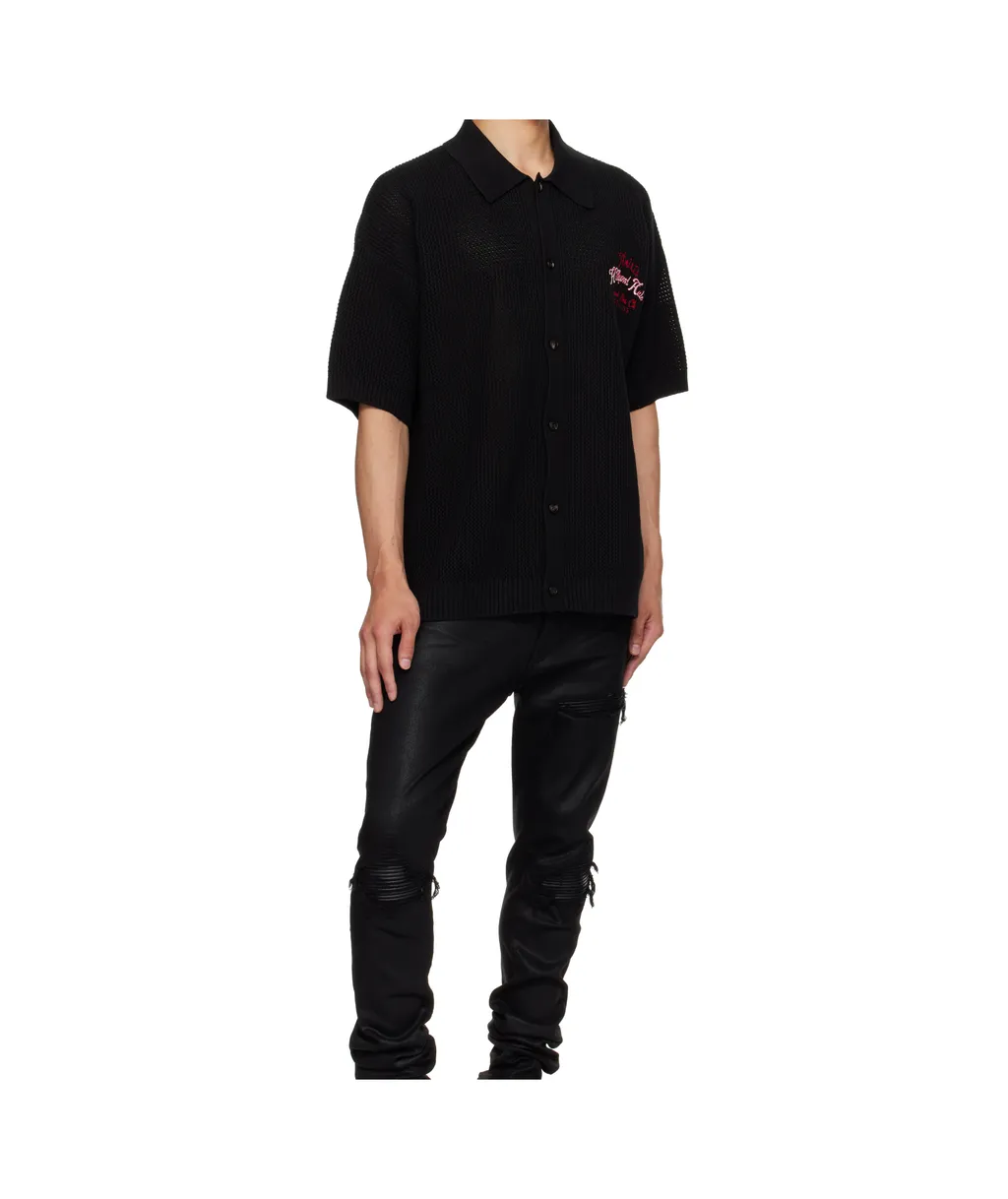 Embroidered Knitted Shirt